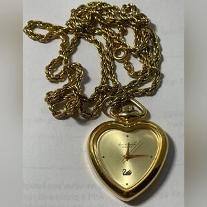 Gloria Vanderbilt Heart Pendant Watch